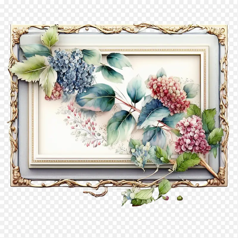绣球花-花环