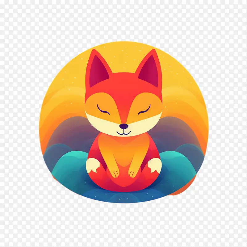 狐狸-狐狸狐狸表情符号可爱的狐狸猫可爱