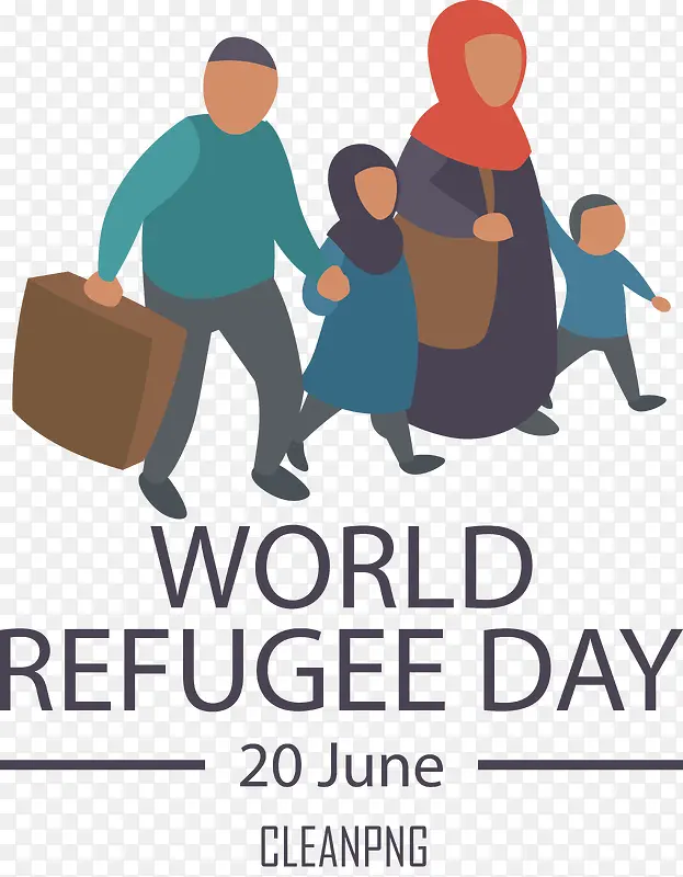 世界难民日-世界难民日难民意识日反歧视日难民日