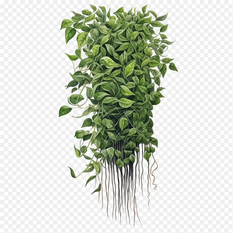 绿色长植物-藤蔓