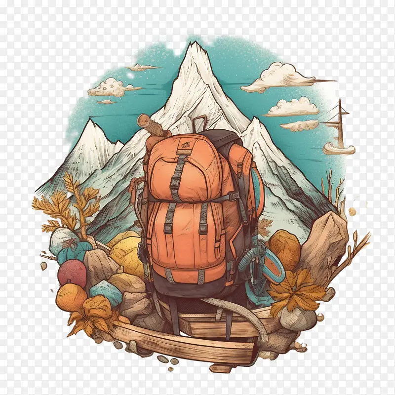 冒险-冒险山背包远足山