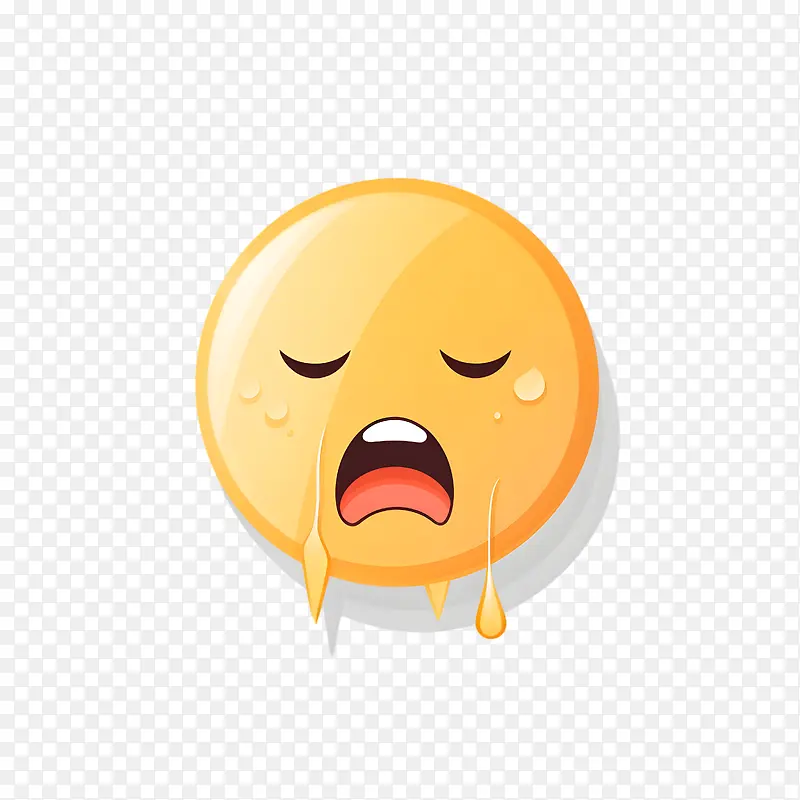 哭泣的表情符号-哭泣的表情符号哭泣的表情符号悲伤哭泣