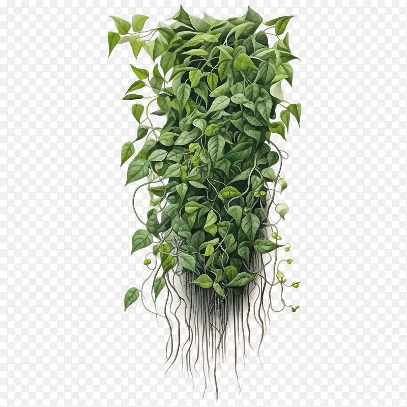 绿色长植物-藤蔓