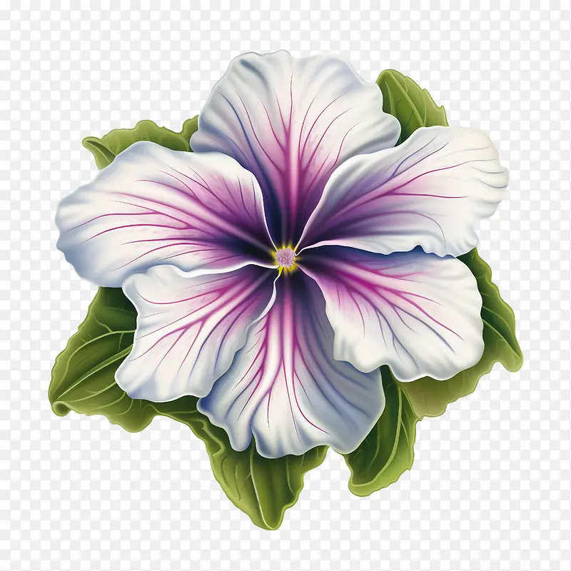 矮牵牛花-紫色的花