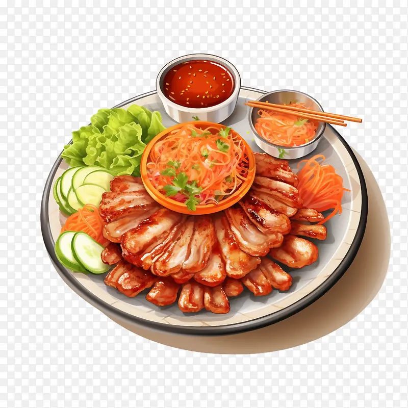 韩国食品-韩国食品卡通韩国食品