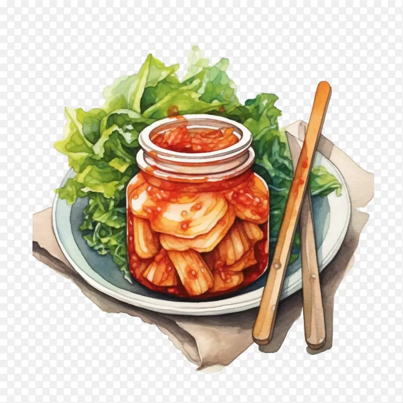 韩国料理——沙拉