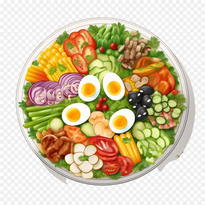 韩国料理——夏日沙拉