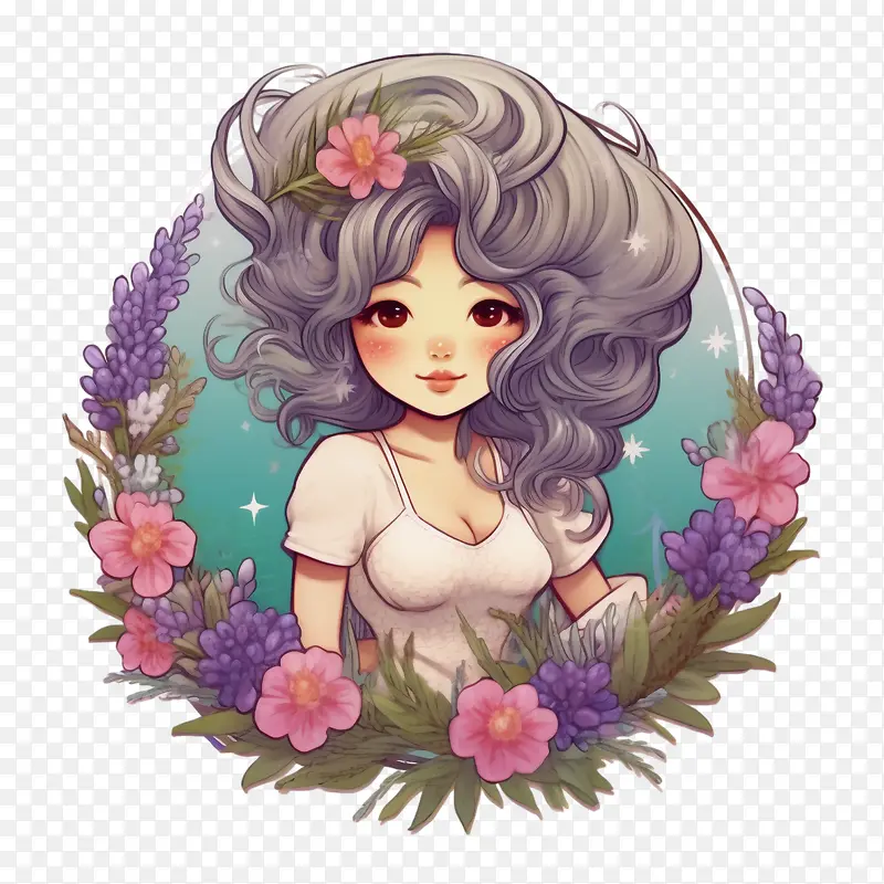 美人鱼-花环