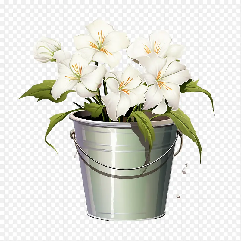百合-百合花