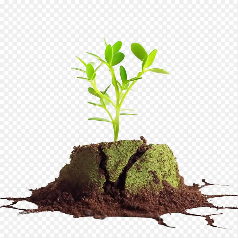 防治荒漠化-防治荒漠化防治干旱全球变暖干地开裂的地面