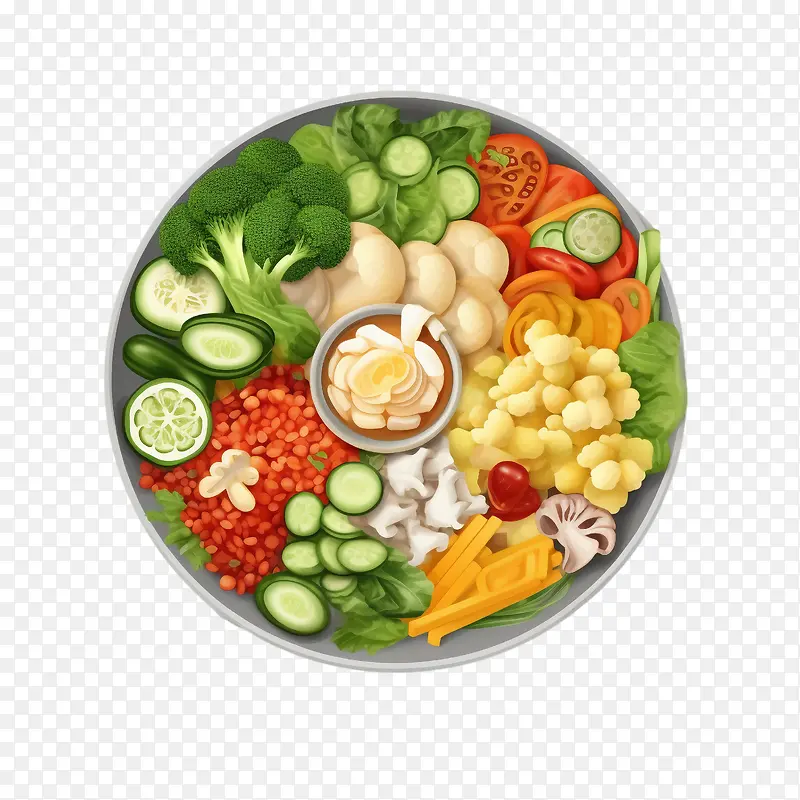 韩国料理——沙拉