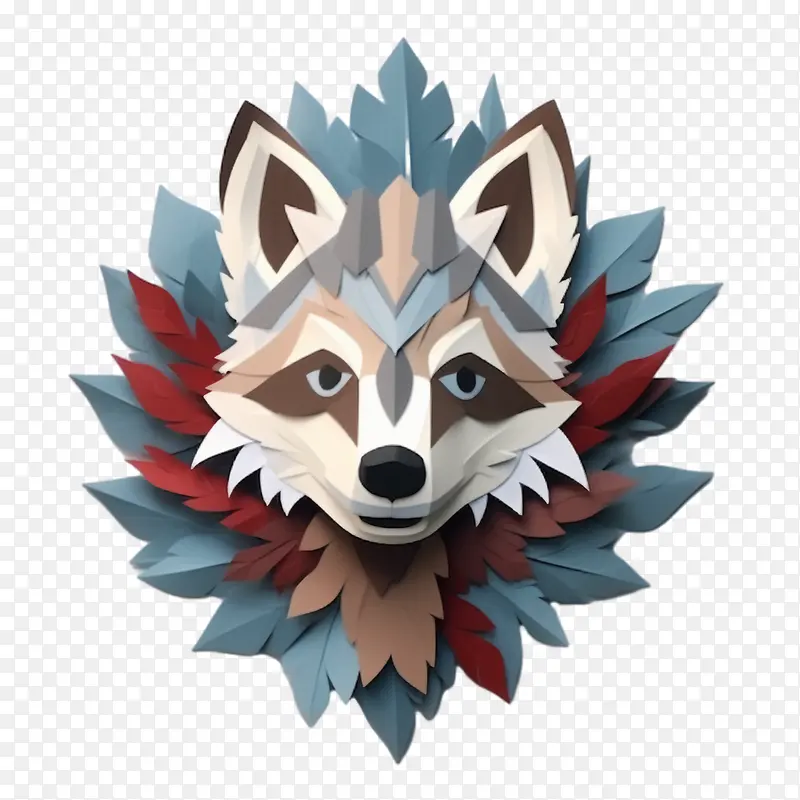 浣熊-浣熊狐狸动物野生动物自然