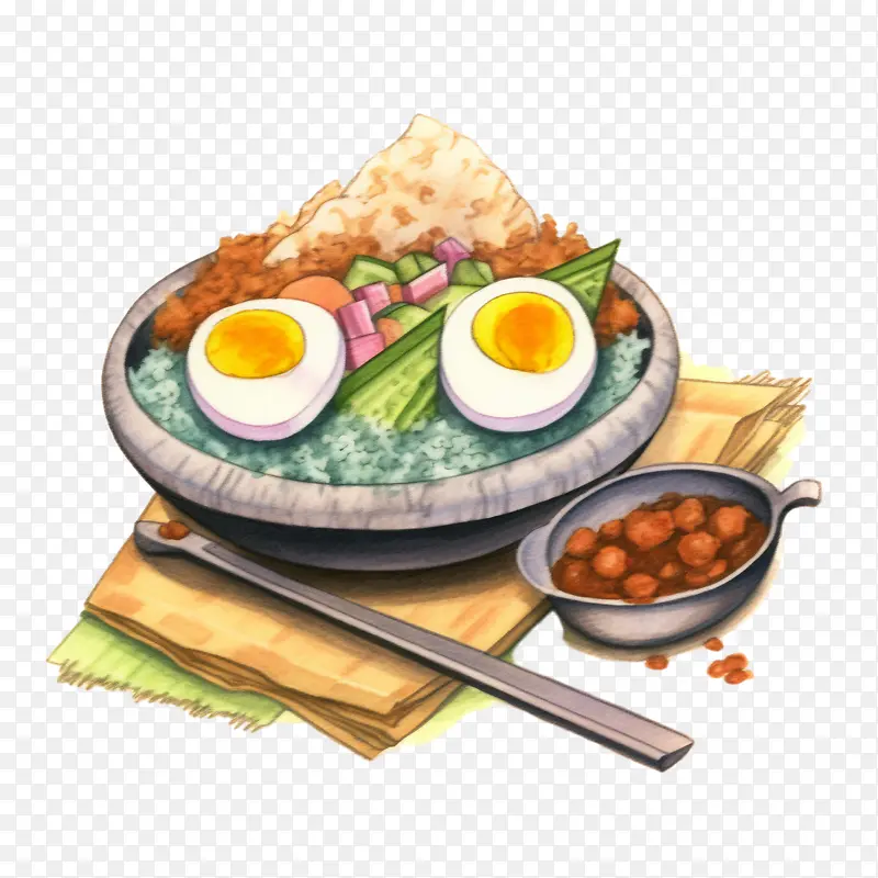 马来美食-马来美食马来食品食品碗米饭