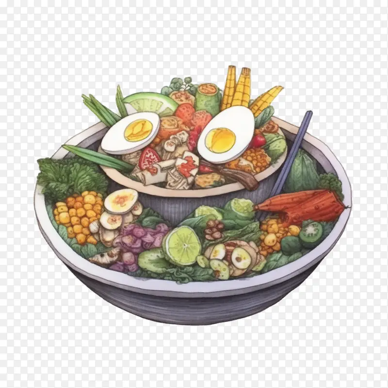 马来美食-鸡蛋