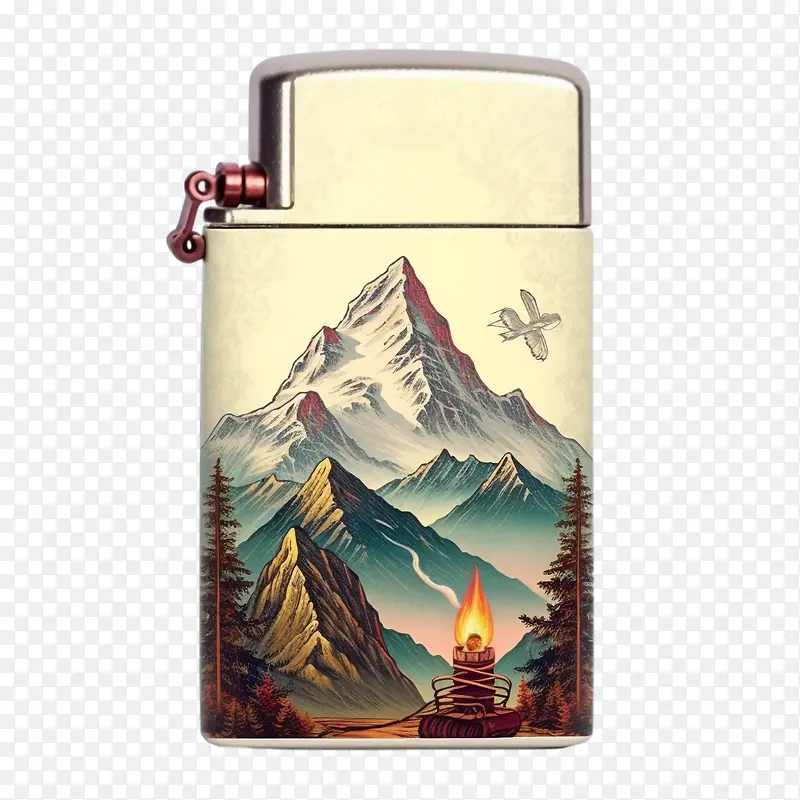 山-山旧打火机山营火打火机