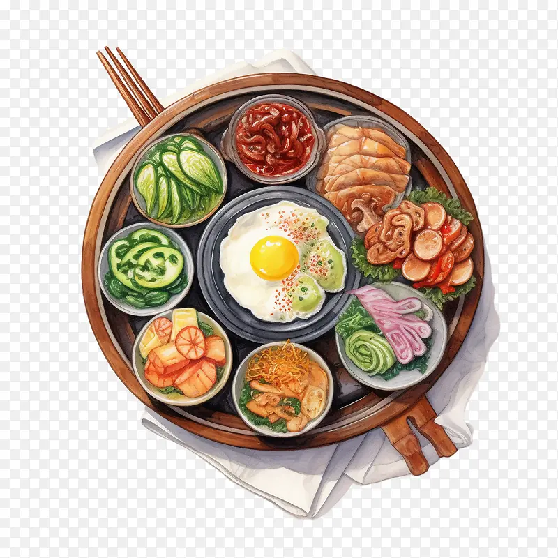 韩国食品-韩国食品韩国食品口味配料便当盒