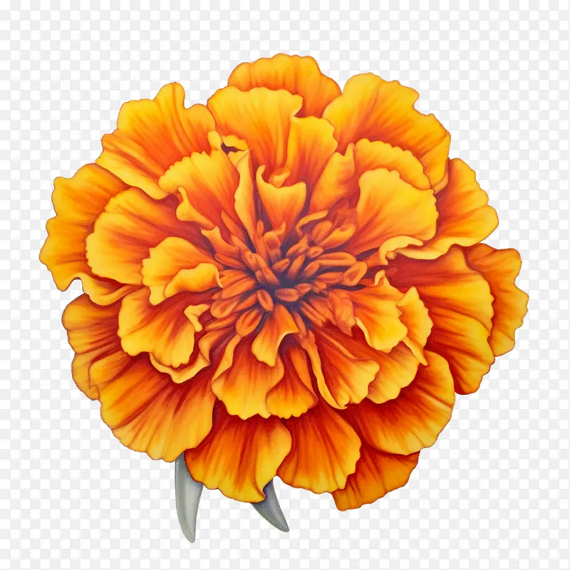 万寿菊花-万寿菊花