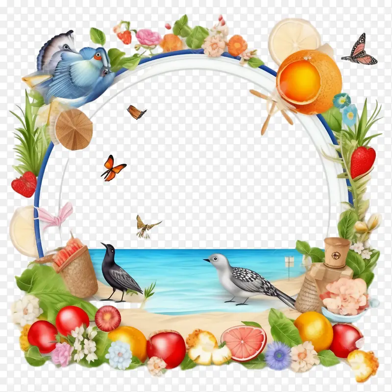 夏季边框-夏季边框
