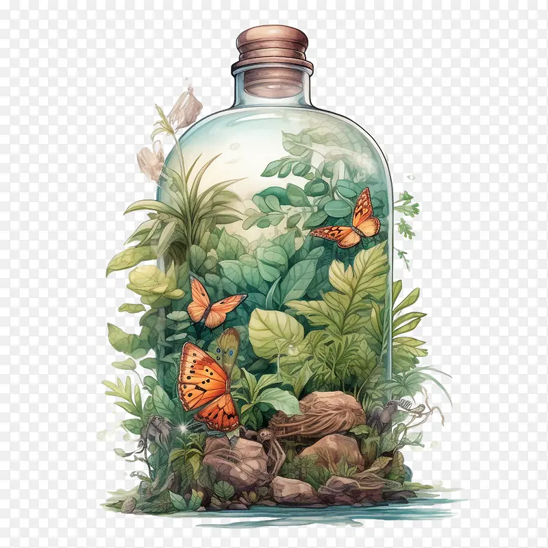 自然-瀑布