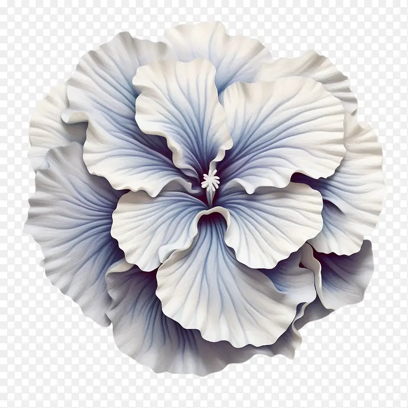 矮牵牛花-蓝色的花