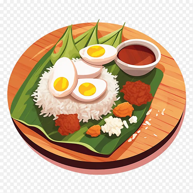 马来美食-马来美食马来食品食品印尼菜煎蛋