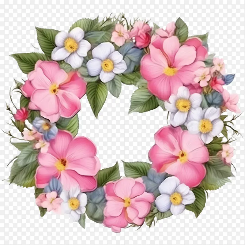 凤仙花-花环