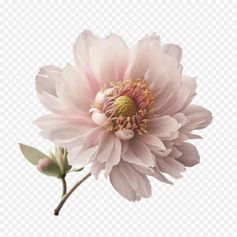 花-粉红色的花