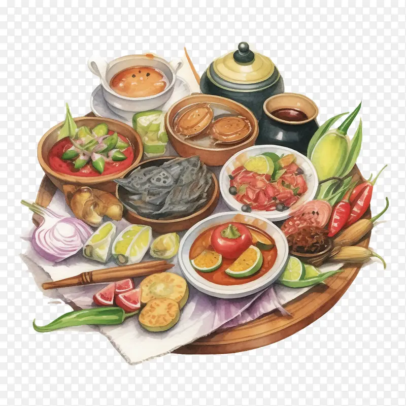 马来美食-马来美食马来食物辛辣美味多样