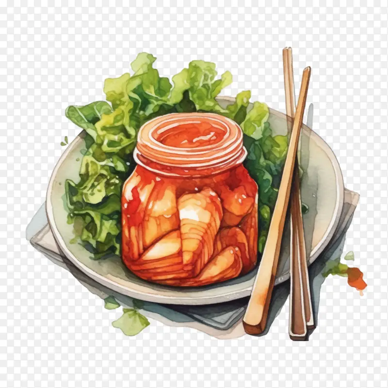 韩国料理——沙拉
