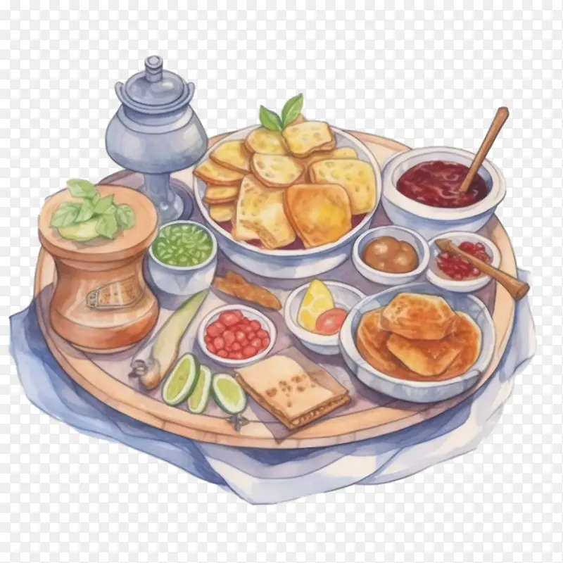 马来美食——沙拉