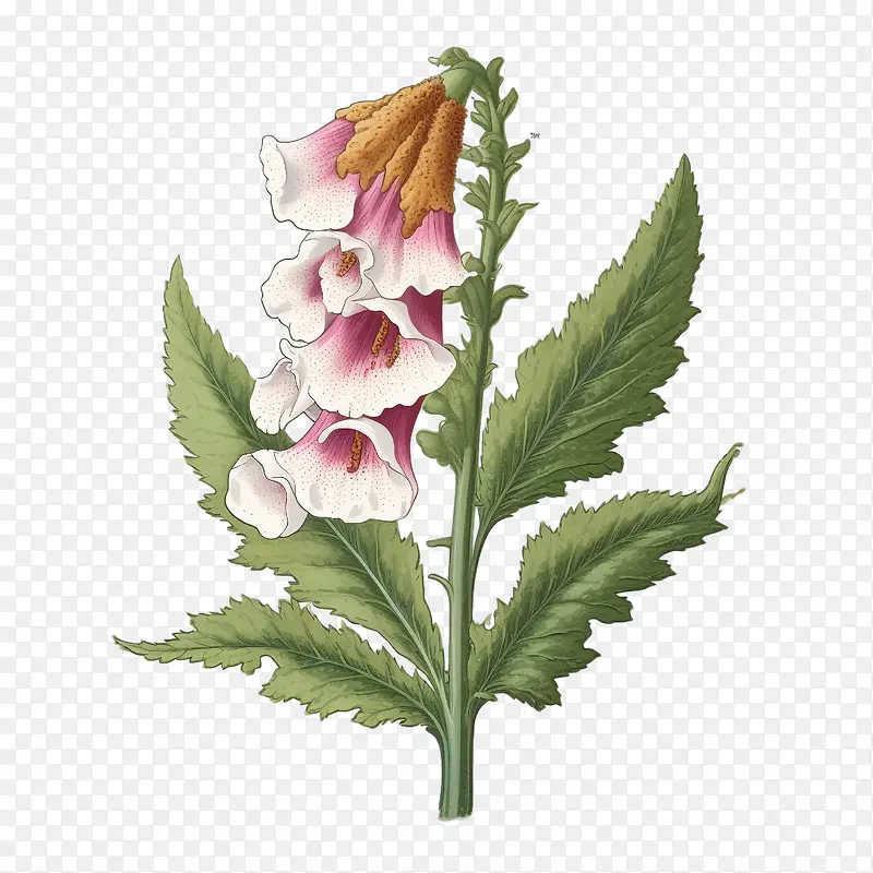 毛地黄花-花茎