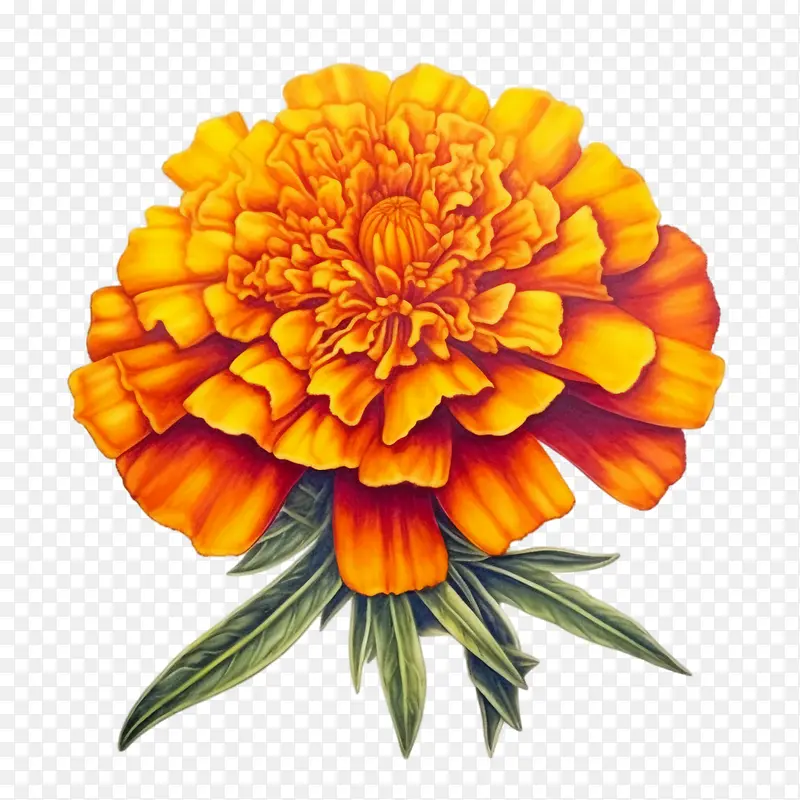 万寿菊花-万寿菊花