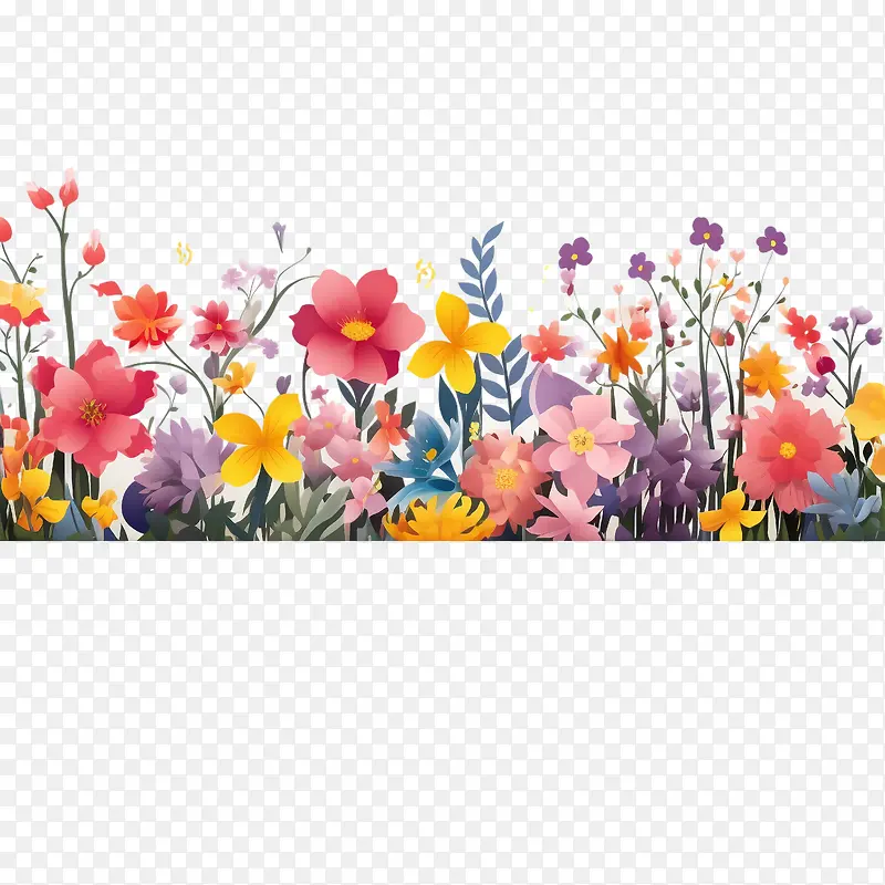 春天的花朵-春天的花朵