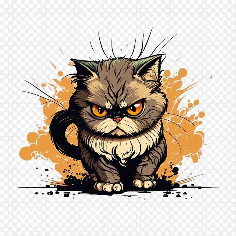 酷猫-垃圾