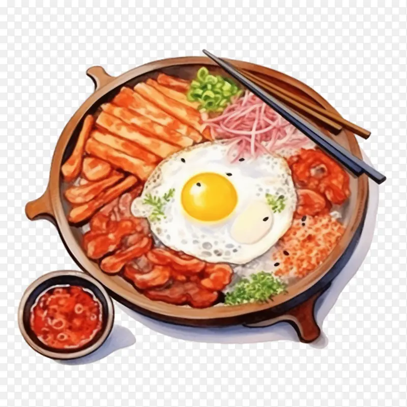 韩国料理——炒饭