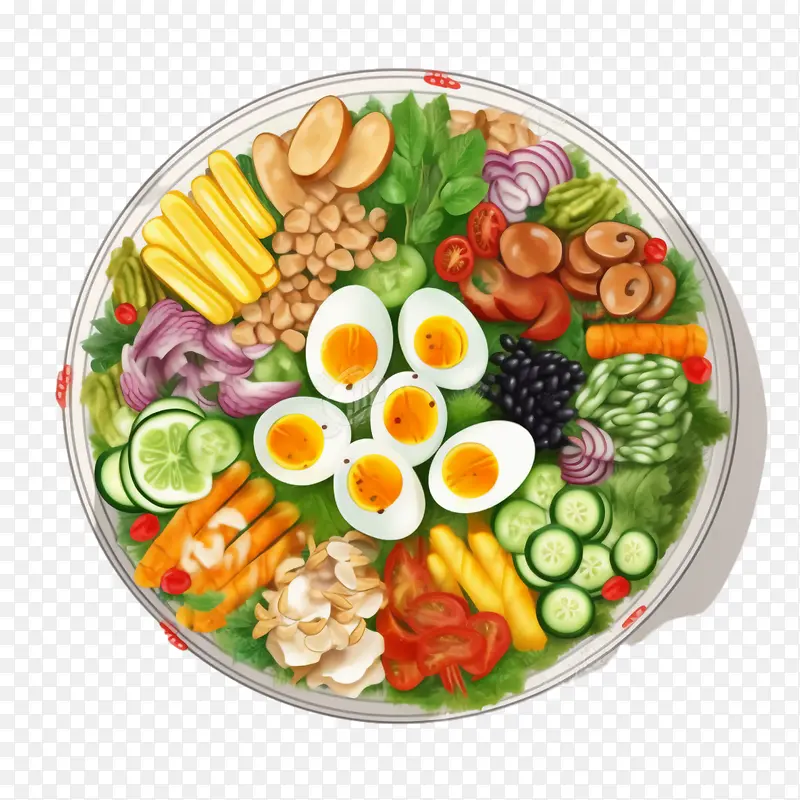 韩国料理——沙拉