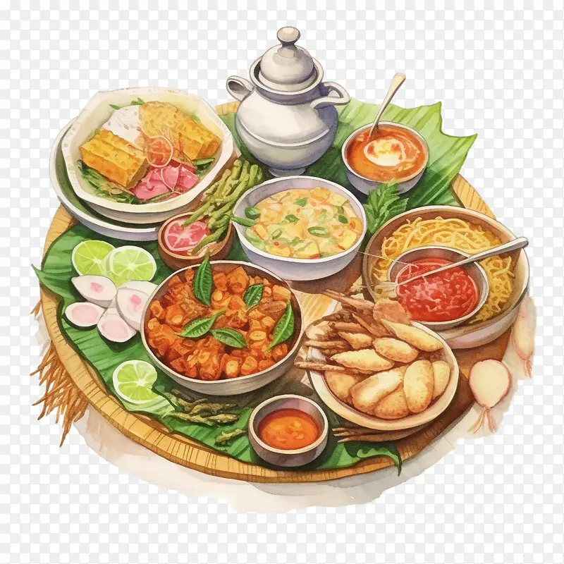 马来美食——沙拉