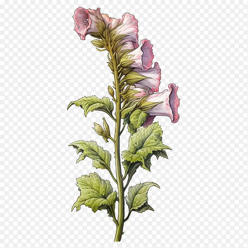 毛地黄花-花艺设计