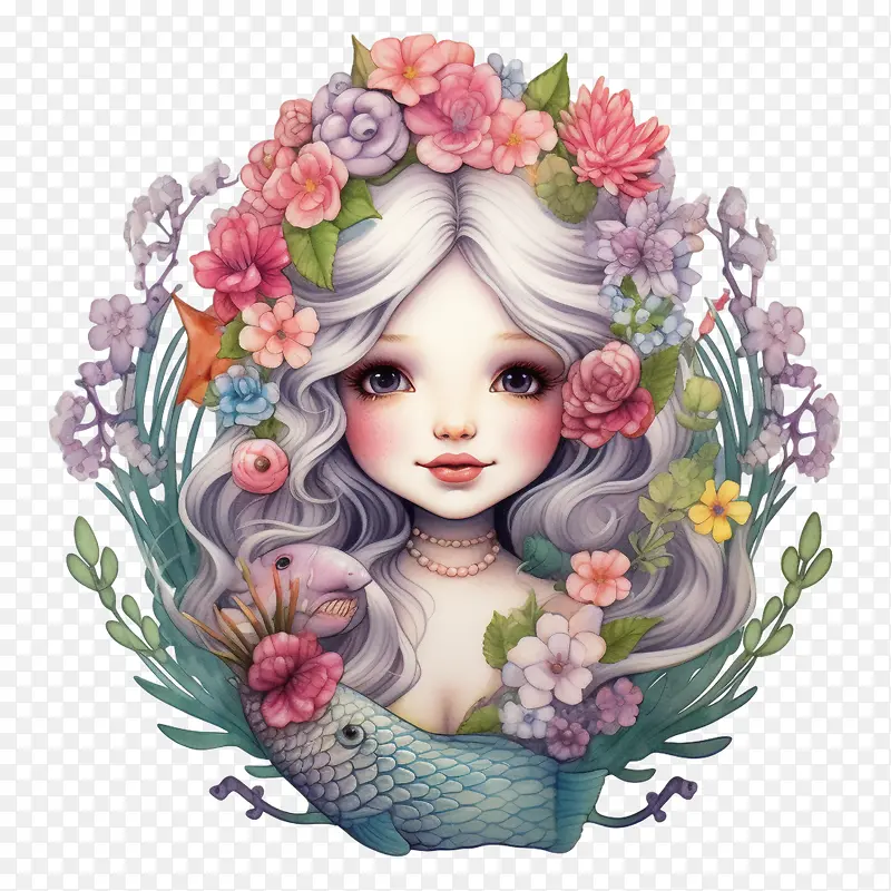 mermaid-mermaid美人鱼水花女性化