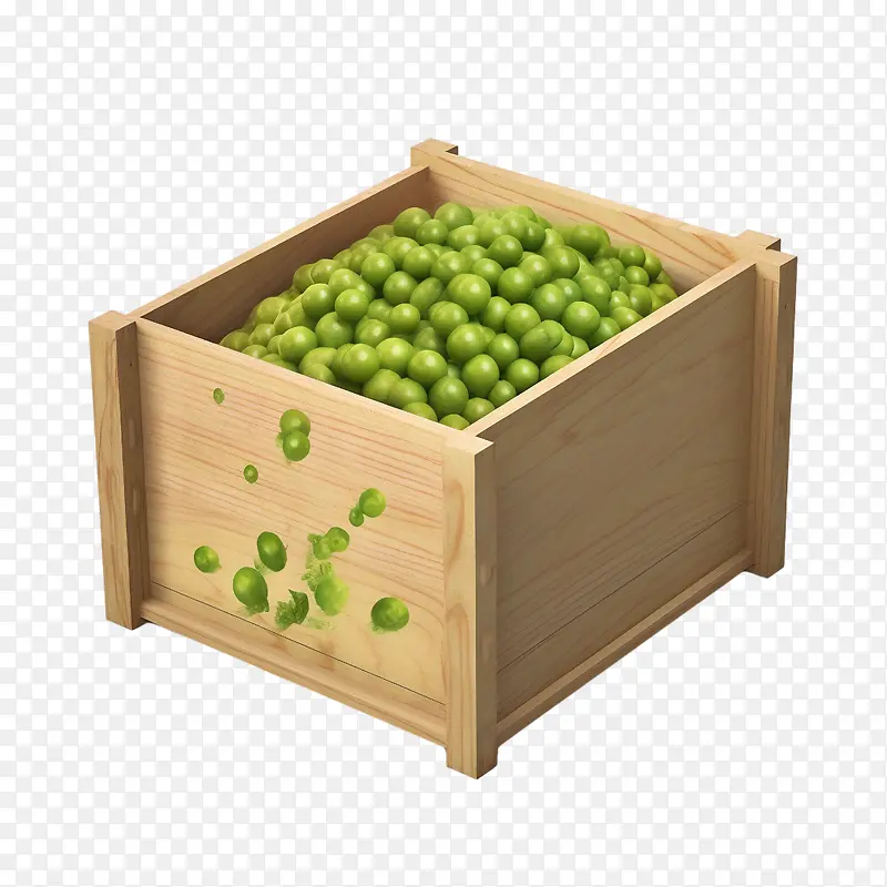 青豌豆-青豌豆豌豆木盒青豌豆食品