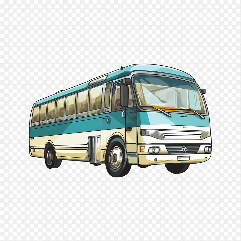 巴士-巴士巴士交通旅游交通