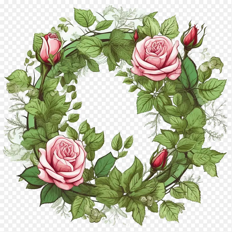 玫瑰花框-玫瑰花框