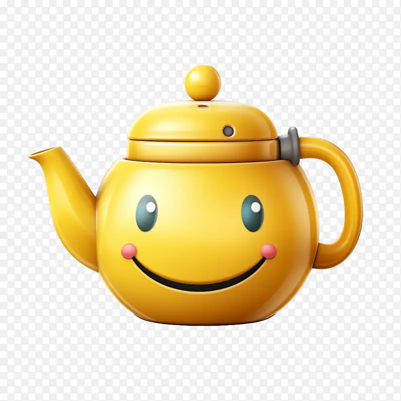 茶壶-笑脸
