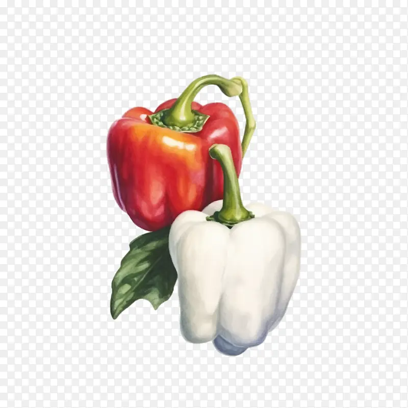 辣椒-辣椒辣椒蔬菜红白