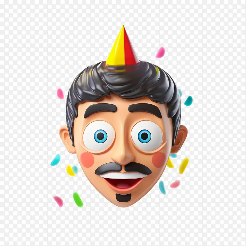 派对脸-生日快乐