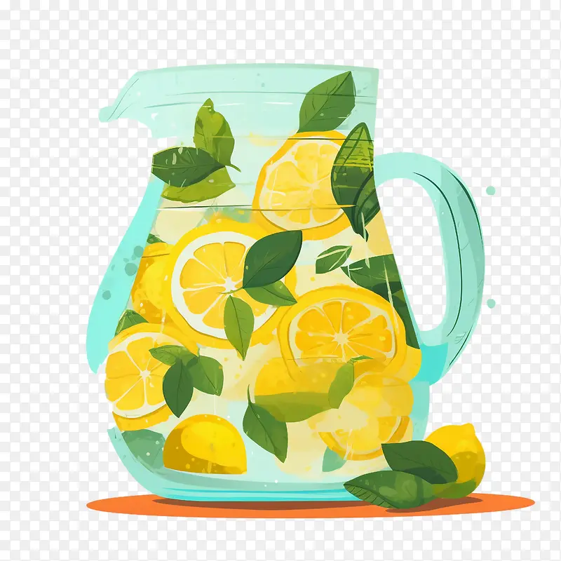 柠檬水饮料——健康的生活方式