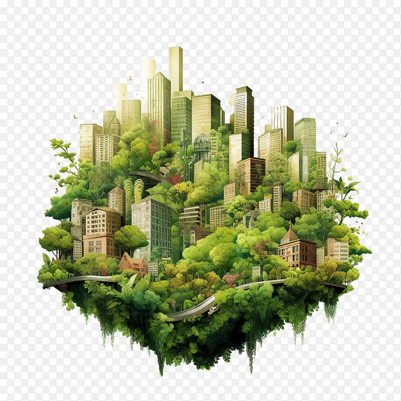 风景-风景环境城市绿色环保
