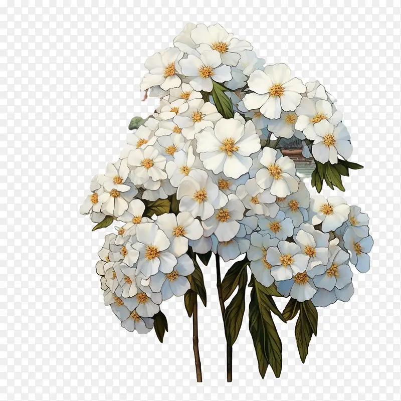 柬埔寨-柬埔寨鲜花白色插花