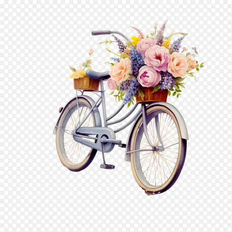 自行车-自行车自行车自行车花篮