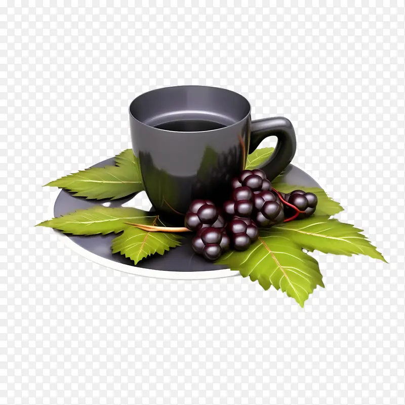 黑莓-黑莓杯叶浆果茶
